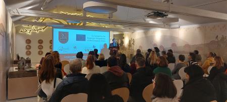 Nagovor župana Andreja Sile; Vir: Arhiv Občine Sežana